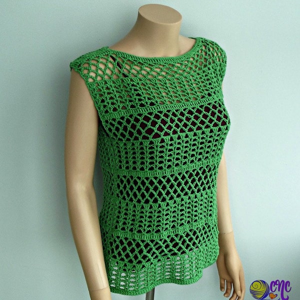 Crochet Summer Top Pattern - PDF Download