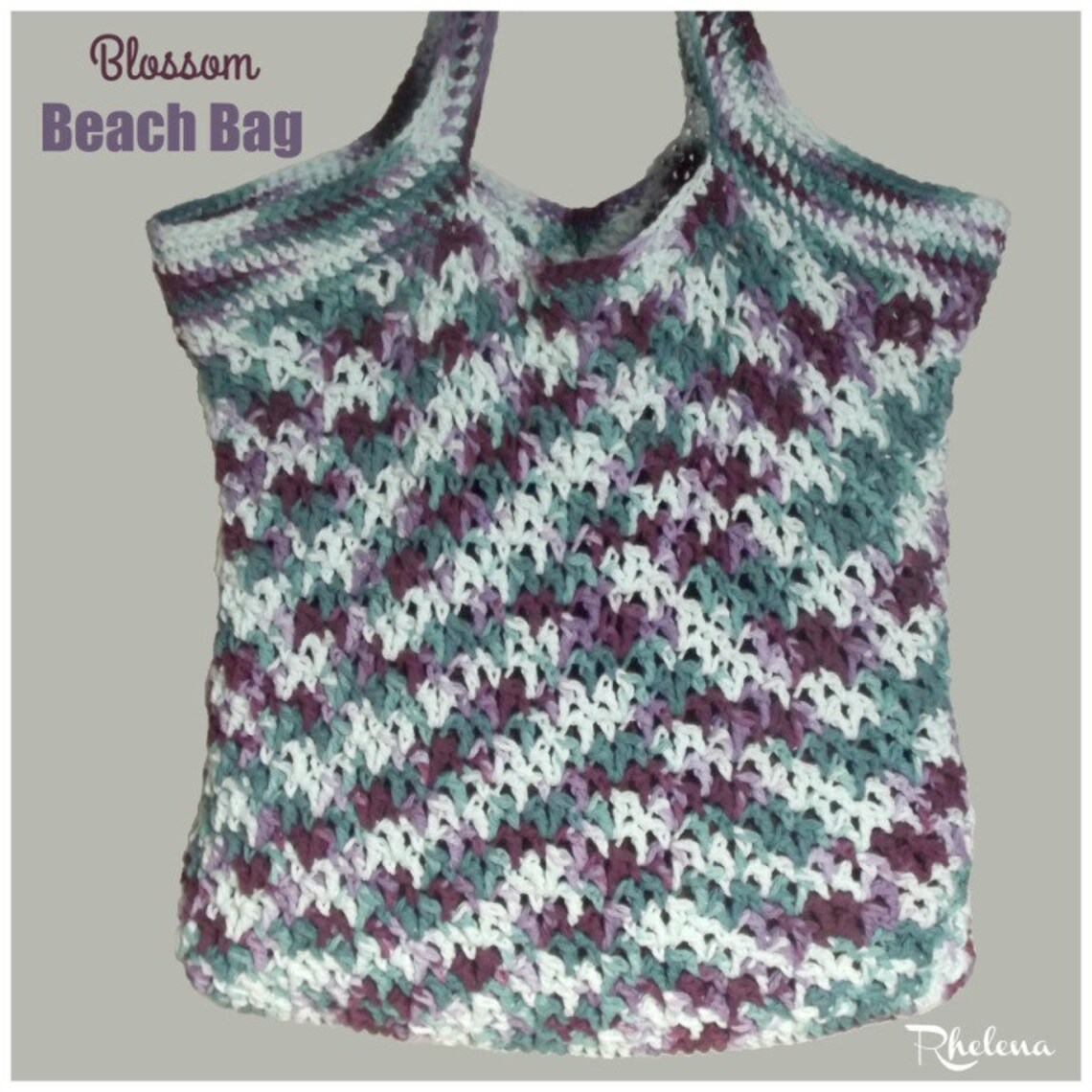 Blossom Beach Bag Crochet Pattern - Etsy