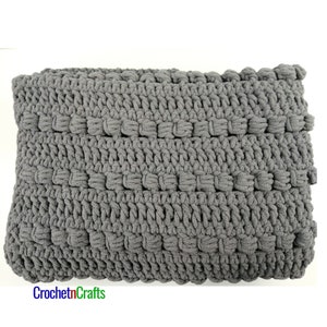 Crochet Toddler Blanket (or Lapghan) in Super Bulky Yarn - PDF Pattern
