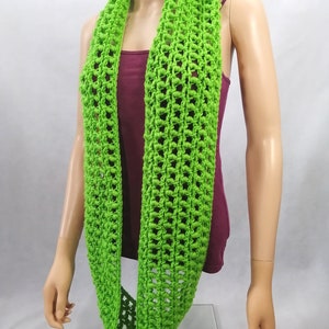 A Bullion Stitch Cowl Neck Scarf PDF Crochet Pattern image 2