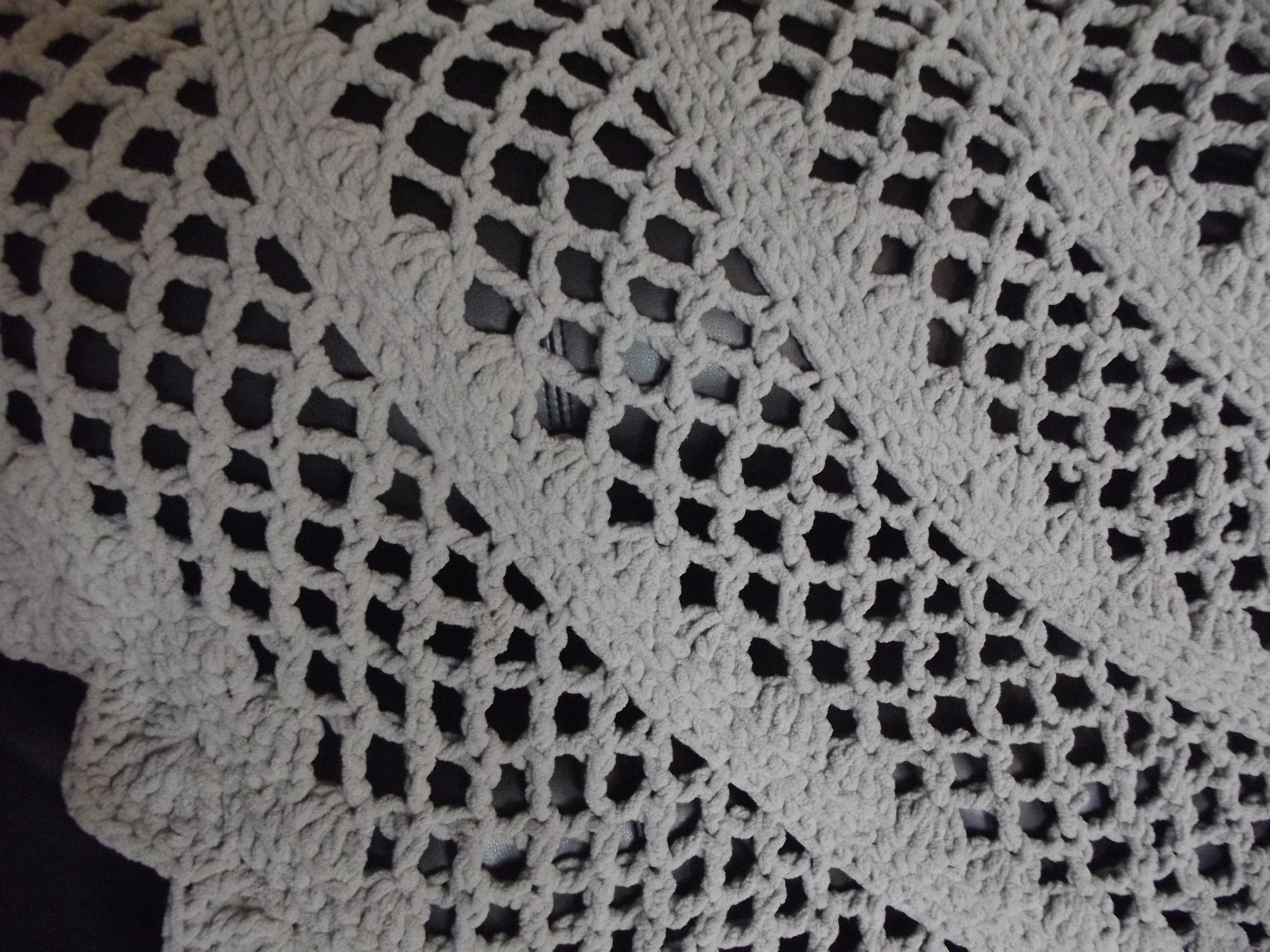 Lacy Round Crochet Blanket PDF Pattern (Instant Download) - Etsy