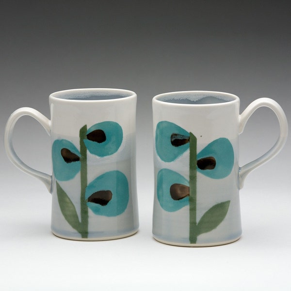 Turquoise Stem Mug