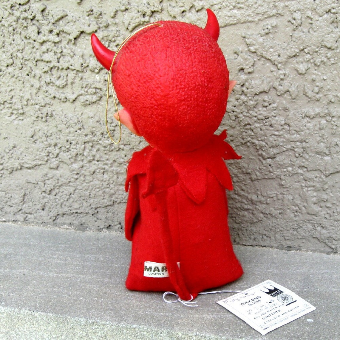 Vintage Devil Doll Knee Hugger Winking 1968 Dikkens by Kamar Etsy