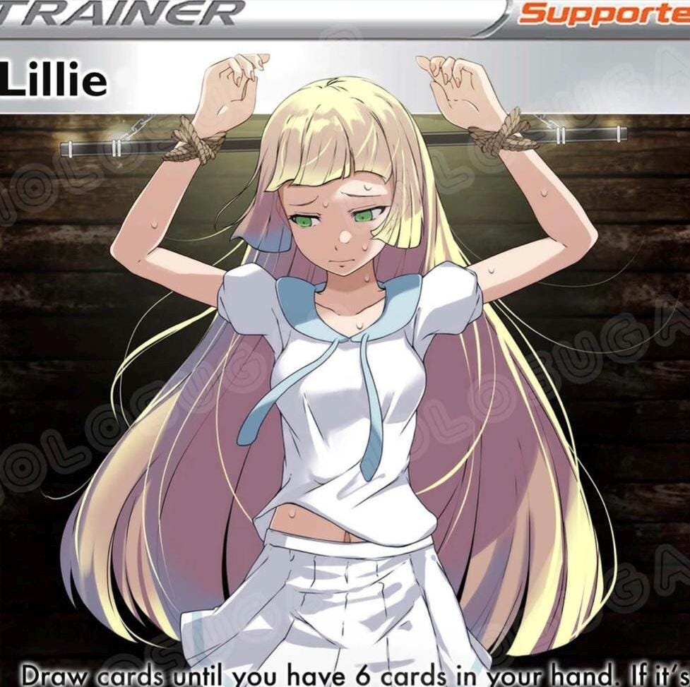 SABRINA WAIFU TRAINER Card | Pokémon Full Art Custom Ecchi Sexy Anime Holo SAR $19.99 - Foto 12