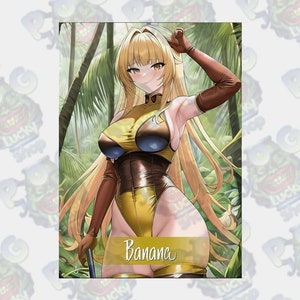 Token Banana full art Mtg proxy carte personnalisée holographique