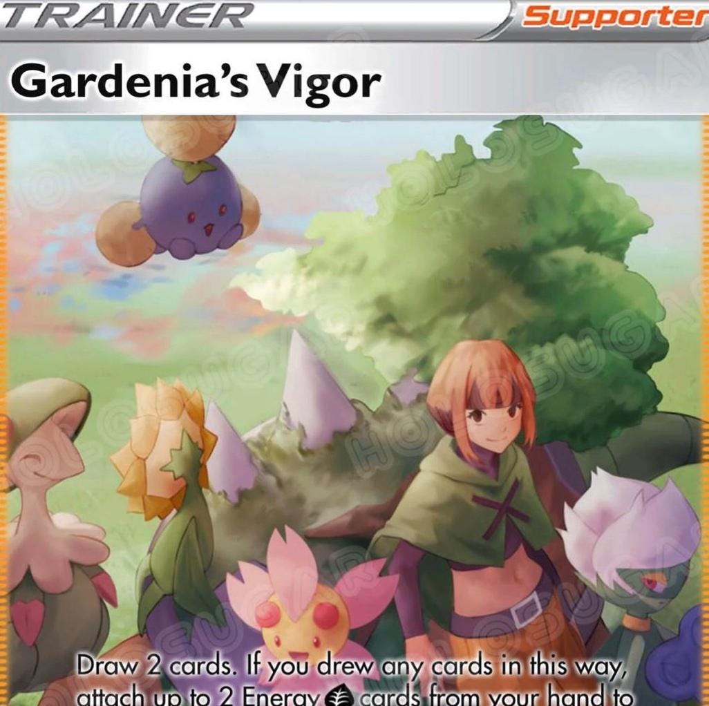 pokemon gardenia card Pokemon SM-5 Ultra Prism Trainer Card: Gardenia 149/156 Full Art Ultra