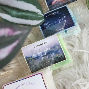 Wax melts samples