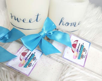 Wosk sojowy o zapachu waty cukrowej, słodki aromat karnawału