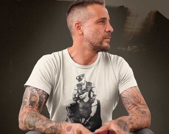 Leather Daddies T-Shirt: Cheeky Gay Pride Tee