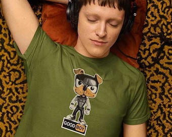Good Boy Pup T-Shirt: Buntes Gay Pride LGBTQ + Kleidung