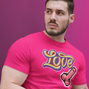 Love Rainbow Pride Shirt for LGBTQ+ Gay Pride Tee with Bold Colors Unisex Pride Apparel for Pride Month Inclusive LGBT Clothing