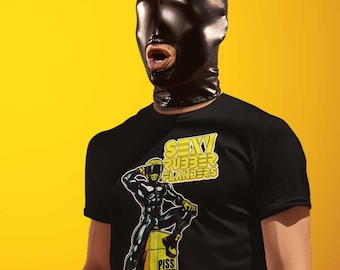 Gummi Flandern Fetisch T-Shirt | Versautes BDSM Pride T-Shirt