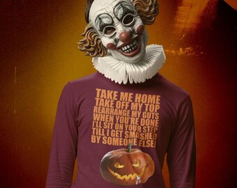 träume My Guts Langarmshirt - Spooky Halloween Shirt