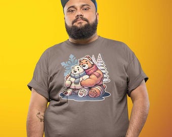 Gay Bear Pride T-Shirt: Winter Kuscheltiere Design