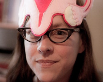 Glamorous Uterus Headpiece Crown