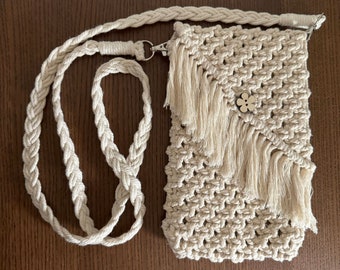 Handmade Macrame Purse