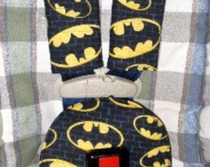 BELLY PAD AND CAR SEAT BELT STRAP COVERS FITS BRITAX BATMAN Etsy