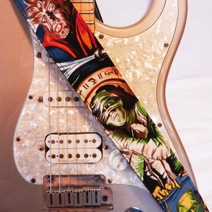 movie monsters guitar strap image 2