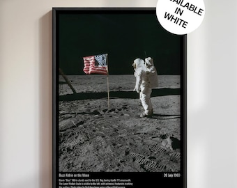 アポロ11号 - バズ・オルドリン - 月面着陸 - アメリカ国旗 - NASA