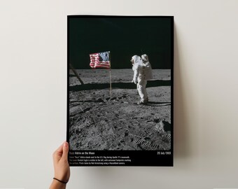 アポロ11号 - バズ・オルドリン - 月面着陸 - アメリカ国旗 - NASA