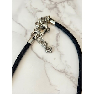 Brighton Shadow Shine Moon Pendant Necklace: Vintage Boho Leather Cord image 4