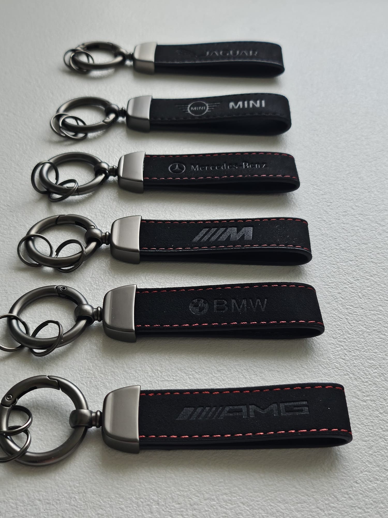 Portachiavi BMW M Performance Con Chip Carrello - Acciaio Inox, Design Elegante