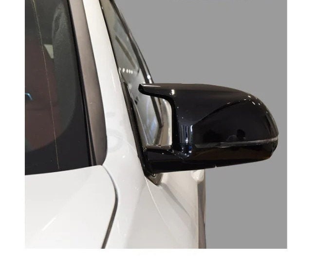 GLOSS BLACK MIRROR COVER CAPS FOR BMW SUV X3 X4 G01 G02 X5 X6 X7 G05 G