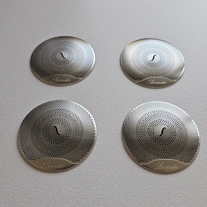 1set/4pcs Door Speaker Audio Player Cover Fit With Mercedes W205 C-Class X205 GLC-Class