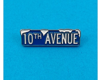 10th Avenue Freeze Out- Bruce Springsteen & the E Street Band  Enamel Pin by Print Mafia®