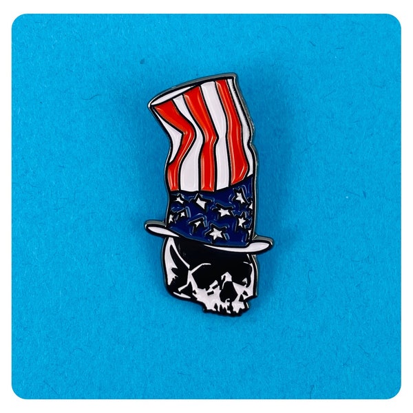 Vote Death! Enamel Pin by Print Mafia®