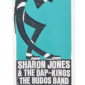 Sharon Jones and the Dap Kings Screen Print Concert Poster by Print Mafia