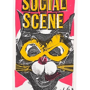 Broken Social Scene Concert Poster by Print Mafia