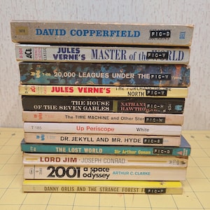 Vintage Classic Literature Paperback 12 Book Lot Classic Fiction Readers
