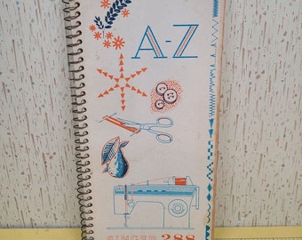 Vintage A-Z Manual for Singer 288 Sewing Machine Spiral Bound 1978