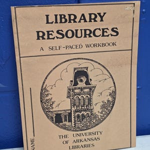 University of Arkansas - Library Resources (1981) - Vintage Academic Nostalgia