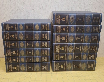 Practical Observations on Job (12 Vols.) - Joseph Caryl - Decorative Bible Reference Set