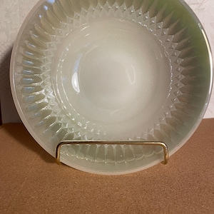 Federal Glass Bowl, Moonglow Green