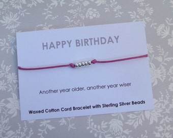 Happy Birthday Friendship Bracelet