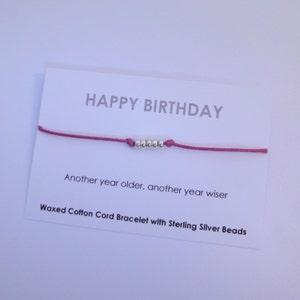 Happy Birthday Friendship Bracelet image 4