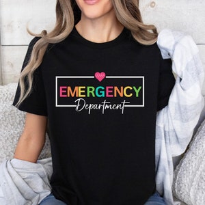 Emergency Department Shirt, ER Nurse Shirt, Nurse Shirt, Emergency Nurse Shirt, New Nurse Grad Gift, Nurse ER Department Shirt