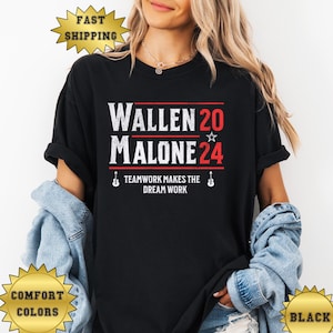 Wallen Tour Shirt 2024, Countrymusik Shirt, Wallen Malone 2024 Shirt, Country Konzert Shirt, Comfort Colors Shirt, Cowboy Wallen Shirt