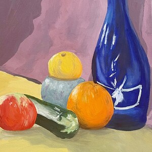 フルーツ2 印象派の静物画 様々なフルーツの油絵 デジタルダウンロード