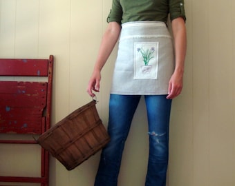 Chives Linen Cafe Apron