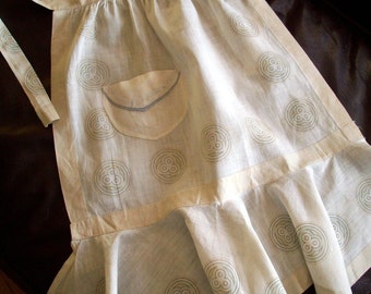 Vintage 1930s Childs Apron