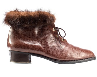 womens lined ankle boots