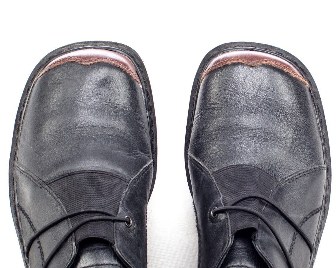 US 6 Antistress Oxfords Shoes Women Two Tone 90s Flat