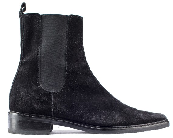 black suede boots uk