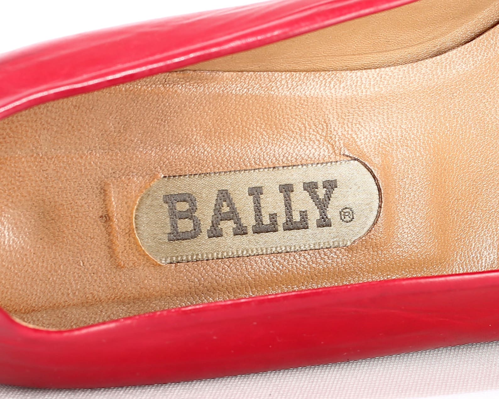 size 6.5 red ballet shoes 80s leather mod low heel slip on european quality bally burgundy leather shoes 1980s eur 37 , us 6.5 ,