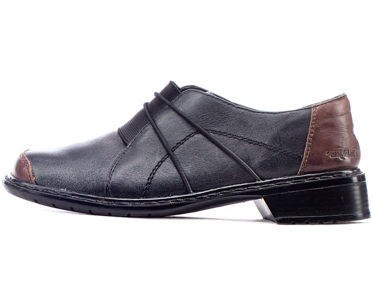 US 6 Antistress Oxfords Shoes Women Two Tone 90s Flat