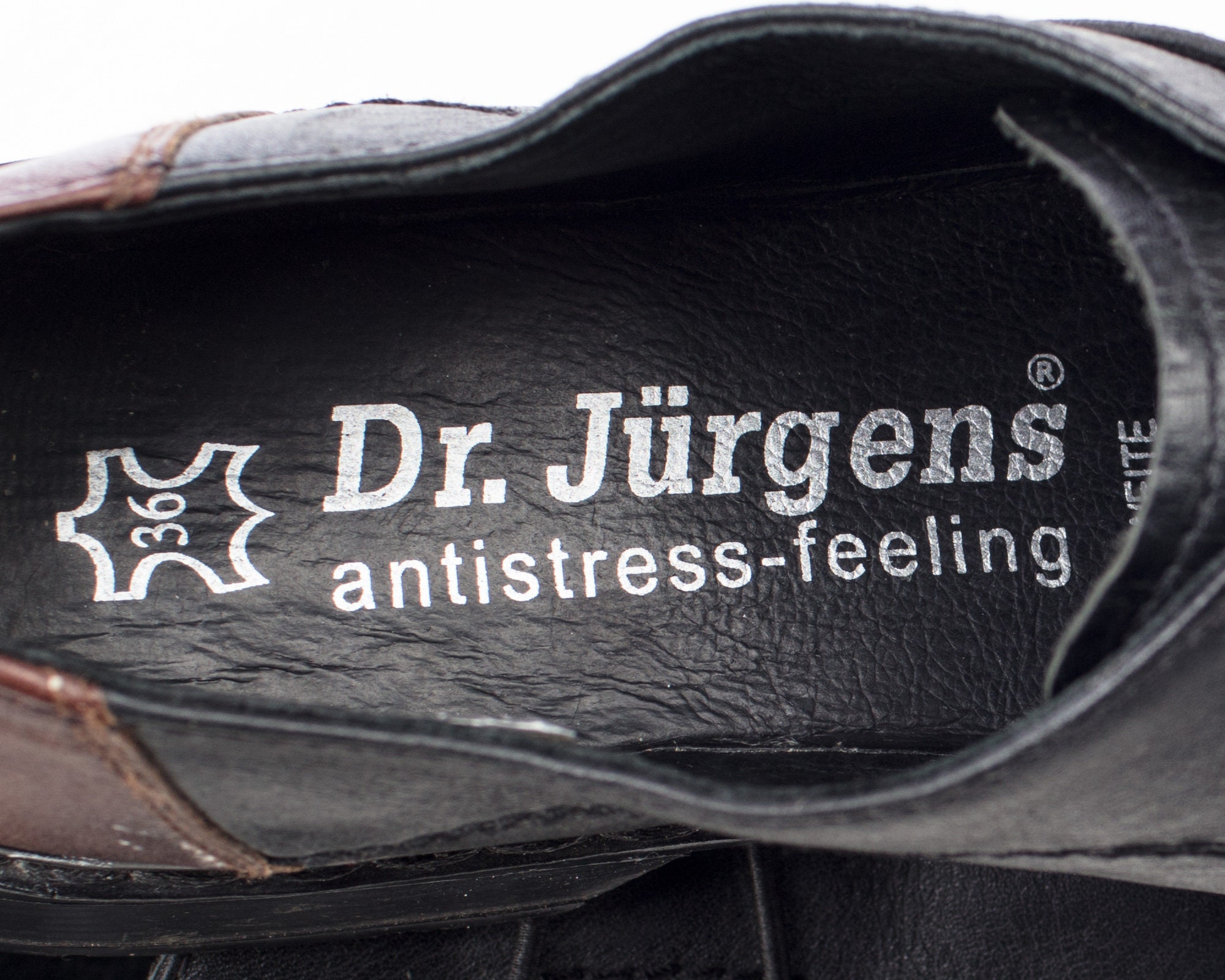 US 6 Antistress Oxfords Shoes Women Two Tone 90s Flat